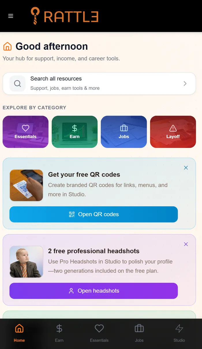 Rattl3 App